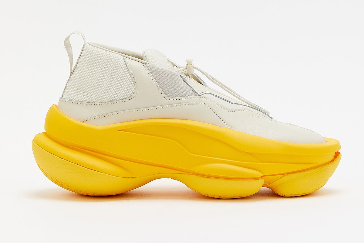Pyer moss sculpt white yellow clearance